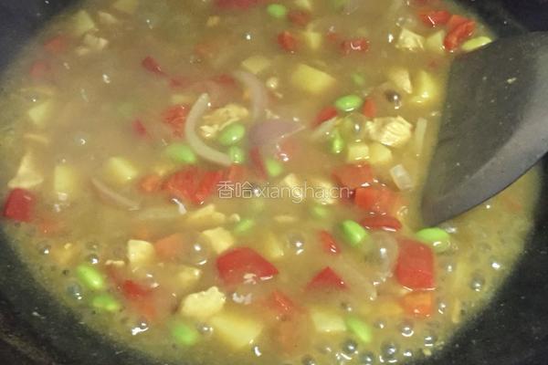 咖喱鸡块饭的做法图解6