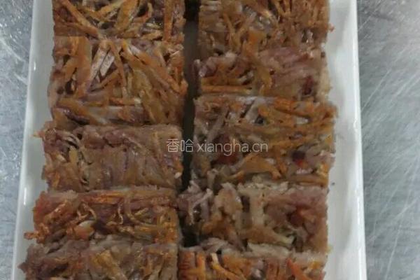 芋丝糕的做法图解4