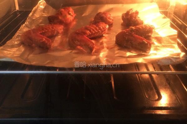 烤鸡翅(自制酱料)的做法图解7
