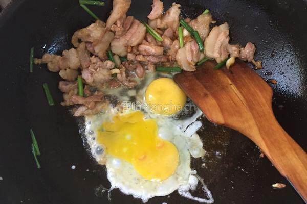 猪肉炒粉的做法图解5