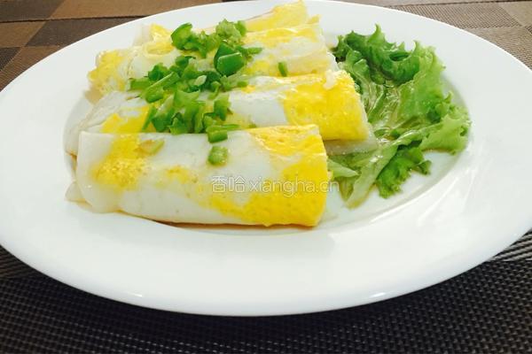 鸡蛋肠粉的做法图解6