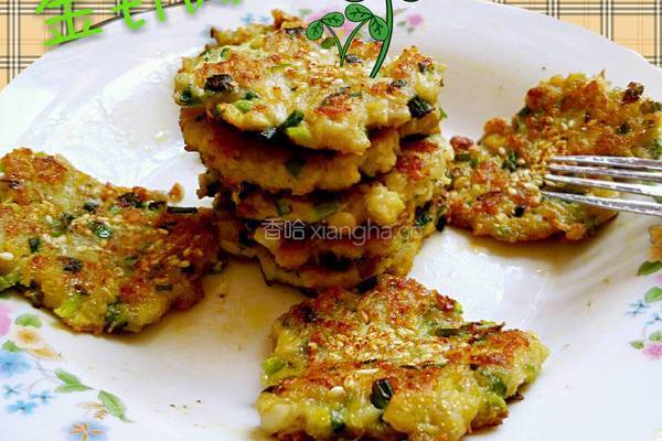 金针肉饼的做法图解8