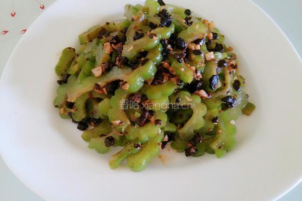 豆豉苦瓜的做法图解9