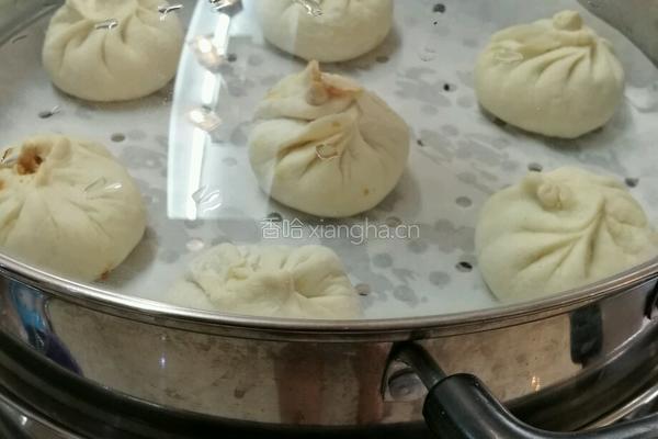 爆汁大虾肉包的做法图解11