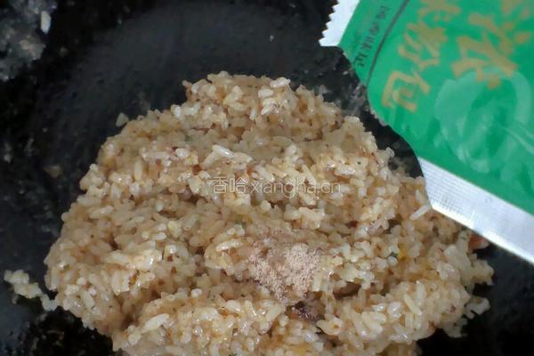 方便面味炒米饭的做法图解7