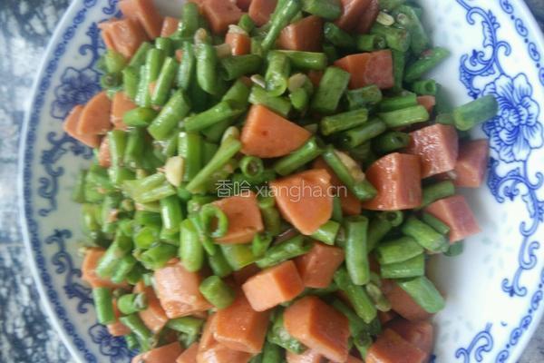 豆角火腿的做法图解7