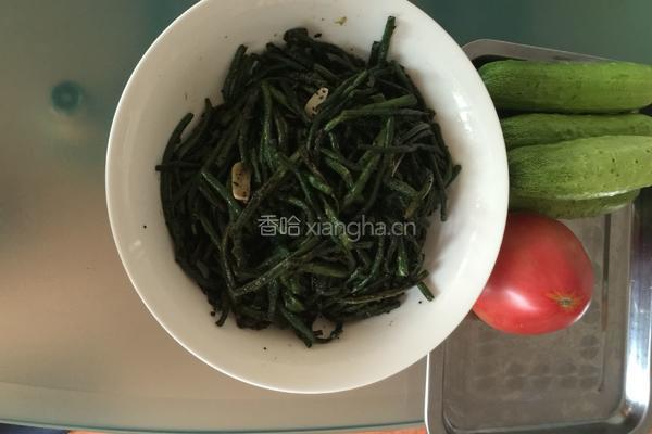 干煸豇豆角的做法图解7