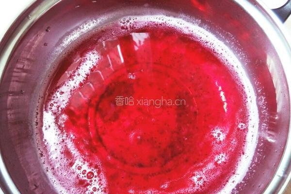 火龙果白凉粉果冻牛奶的做法图解15