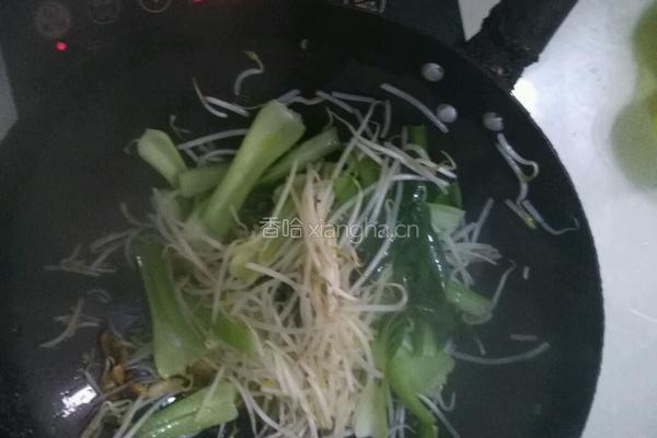 家常炒米粉的做法图解5