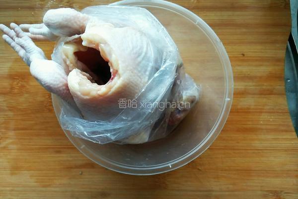 电饭锅焖鸡的做法图解3