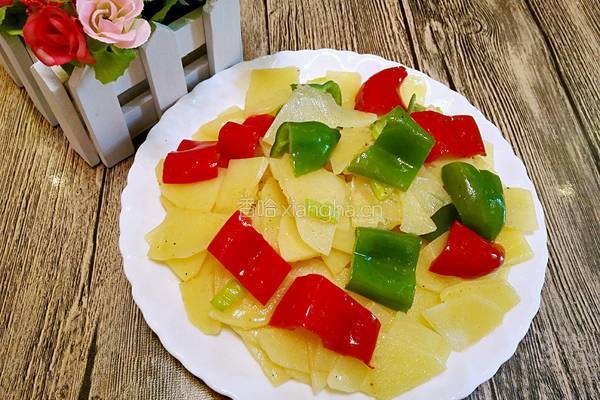 双椒土豆片的做法图解5