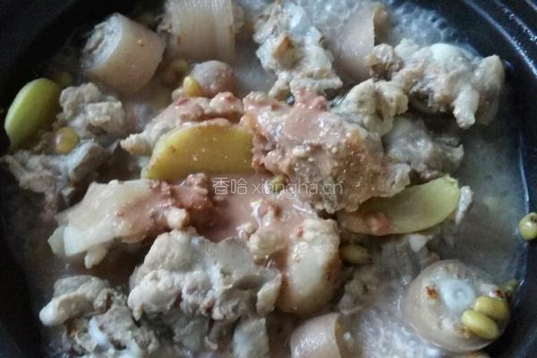 黄豆焖猪尾的做法图解5