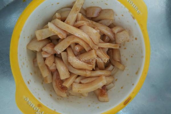 炒肉皮的做法图解3