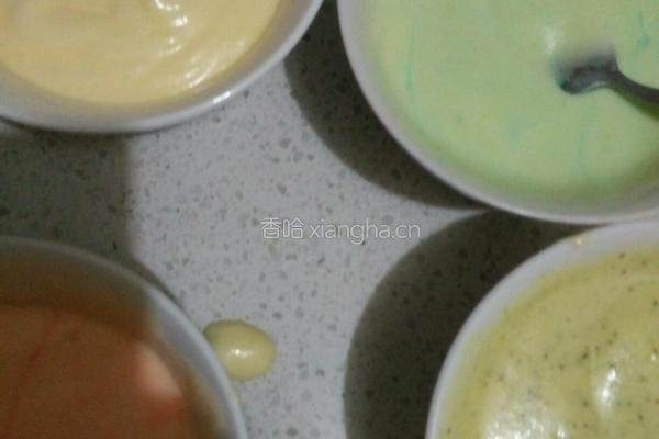 彩色蛋糕卷的做法图解8