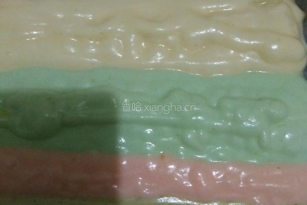 彩色蛋糕卷的做法图解13