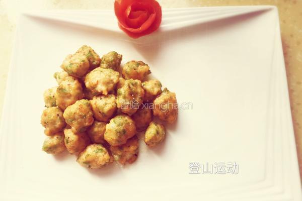 翡翠虾球的做法图解15