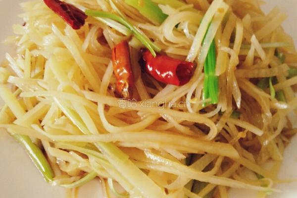 凉拌土豆丝的做法图解7