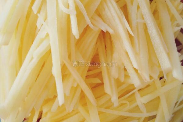 凉拌土豆丝的做法图解3