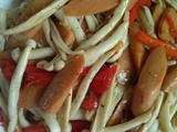 海鲜菇炒火腿的做法[图]