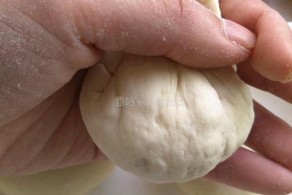 花生白糖包(红枣味)的做法图解6