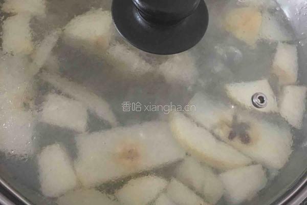 蜂蜜冰糖雪梨的做法图解3