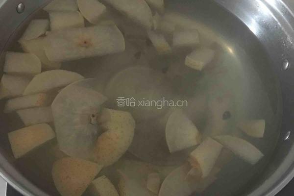 蜂蜜冰糖雪梨的做法图解4