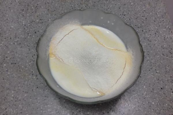 奶香玉米松饼的做法图解2