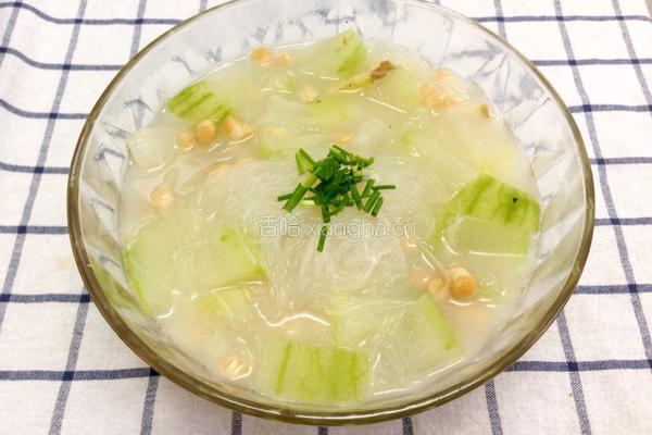 瑶柱冬瓜粉丝汤的做法图解5