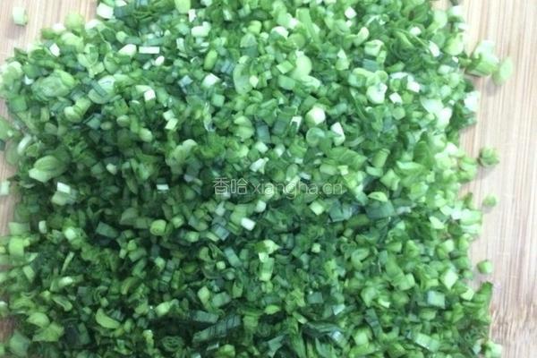 韭菜鸡蛋馅水饺的做法图解5