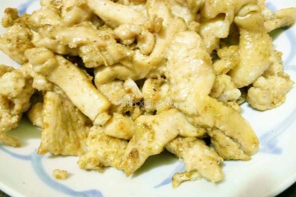 孜然鸡肉条的做法图解4
