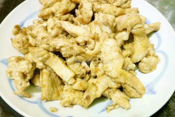 孜然鸡肉条的做法图解3