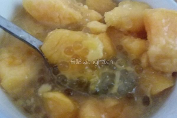 地瓜西米糖水的做法图解12