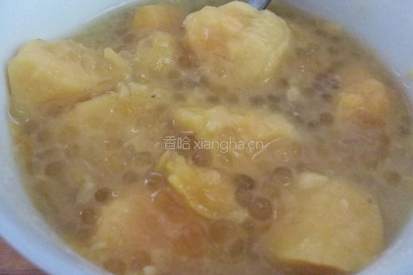 地瓜西米糖水的做法图解13