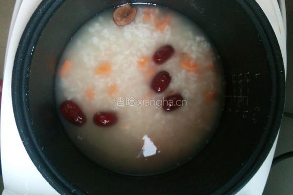 地瓜红枣粥的做法图解5
