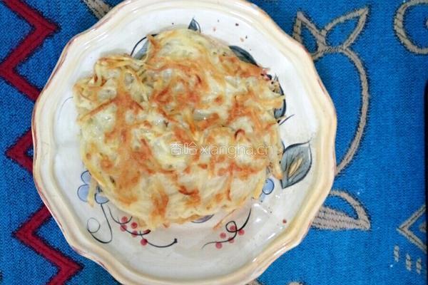 土豆丝饼的做法图解11