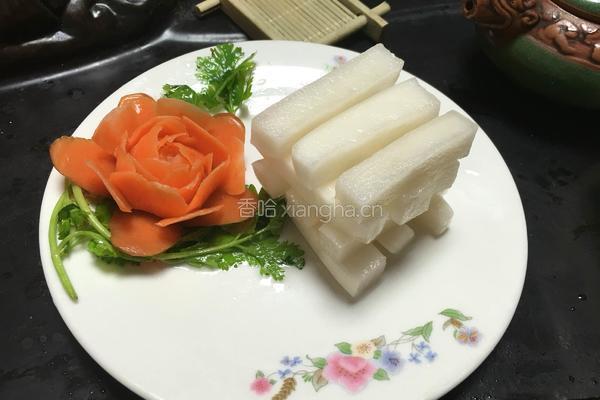 爽口萝卜的做法图解9