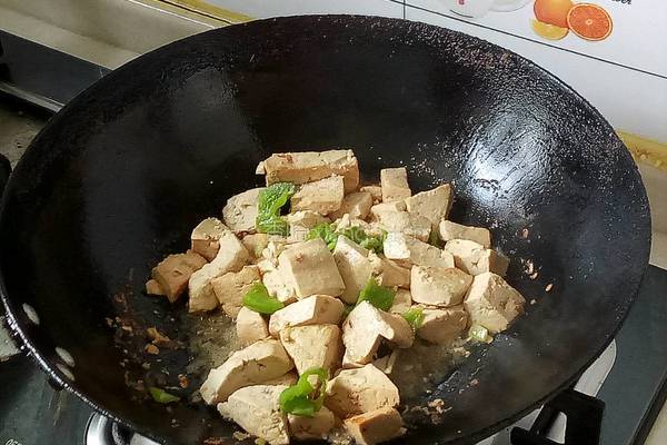 家常红烧豆腐的做法图解6