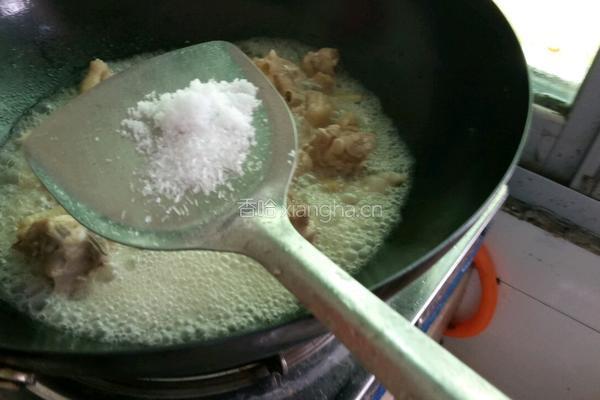姜丝鸡块的做法图解6
