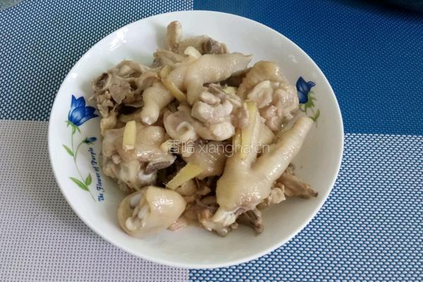 姜丝鸡块的做法图解8