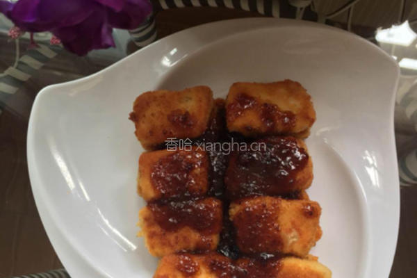 脆皮茄汁豆腐