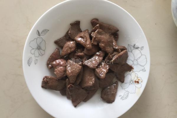 爆炒猪肝的做法图解6