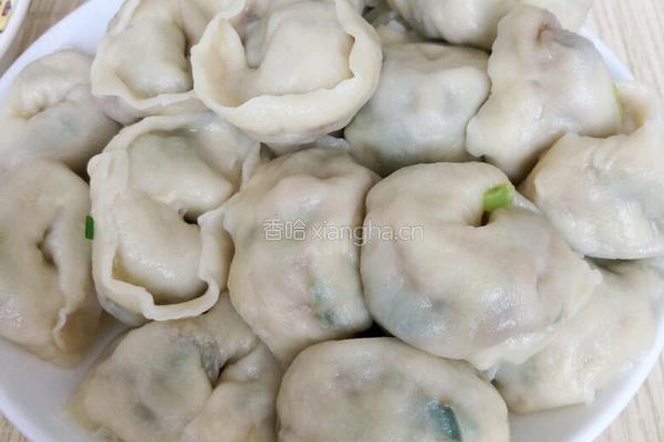 韭菜鸡蛋饺子