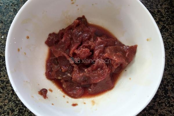 豆豉牛肉炒苦瓜的做法图解2