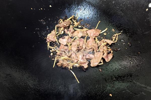 豆豉牛肉炒苦瓜的做法图解4