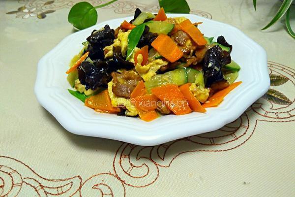 木须肉的做法图解6
