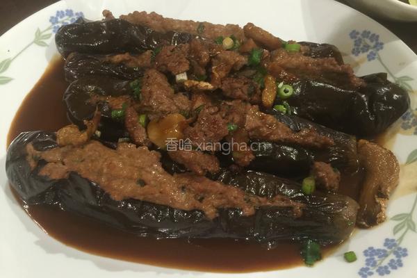 肉馅茄子夹的做法图解8