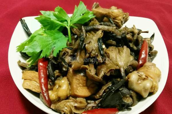 鸡腿炖榛蘑的做法图解8
