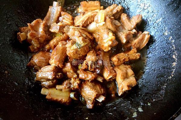 排骨烧豇豆的做法图解6