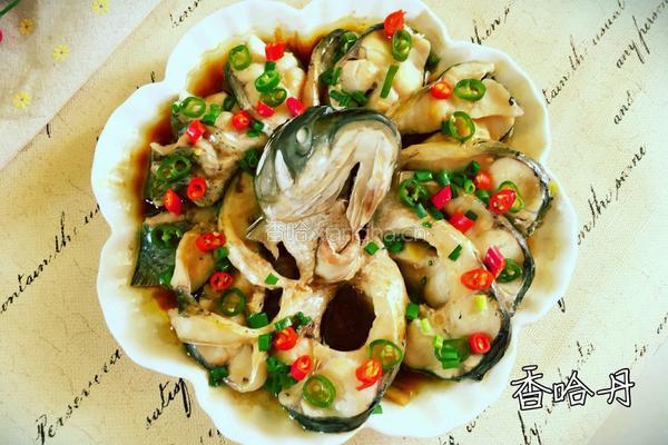 清蒸草鱼之孔雀开屏的做法图解18