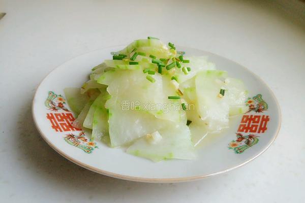 清炒冬瓜的做法图解9